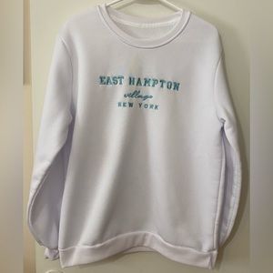 East Hampton village sweatshirt, never worn